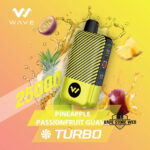 WAVE Turbo 25000 Puffs 50MG Disposable Vape Price in Dubai Pineapple Passionfruit Guava