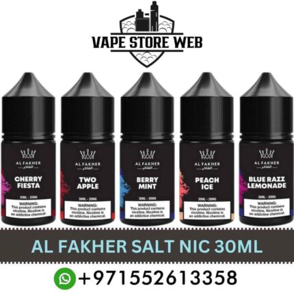 Buy AL Fakher Nicotine Salt E-Liquid 30ML Price in Dubai