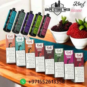 Buy KIEF King 35000 Puffs 20MG Disposable Vape Price In UAE