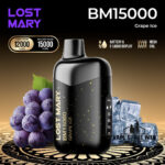 Buy LOST MARY BM15000 Puffs Disposable Vape Price in Dubai Grape Ice