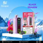 SILVAPER Ice 40000 Puffs Disposable Vape Price in Dubai Black Dragon