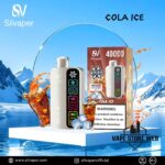 SILVAPER Ice 40000 Puffs Disposable Vape Price in Dubai Cola Ice
