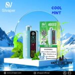SILVAPER Ice 40000 Puffs Disposable Vape Price in Dubai Cool Mint