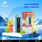 SILVAPER Ice 40000 Puffs Disposable Vape Price in Dubai Kiwi Passion Fruit Guava