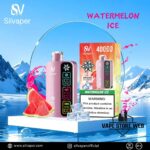 SILVAPER Ice 40000 Puffs Disposable Vape Price in Dubai Watermelon Ice