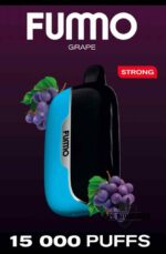 Buy FUMMO Power 15000 Puffs 20MG Disposable Vape Price in Dubai Grape