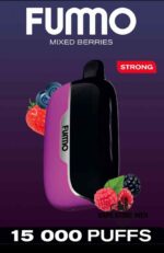 Buy FUMMO Power 15000 Puffs 20MG Disposable Vape Price in Dubai Mixed Berries
