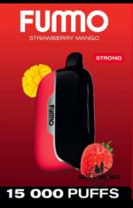 Buy FUMMO Power 15000 Puffs 20MG Disposable Vape Price in Dubai Strawberry Mango