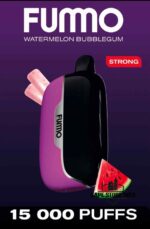 Buy FUMMO Power 15000 Puffs 20MG Disposable Vape Price in Dubai Watermelon Bubblegum