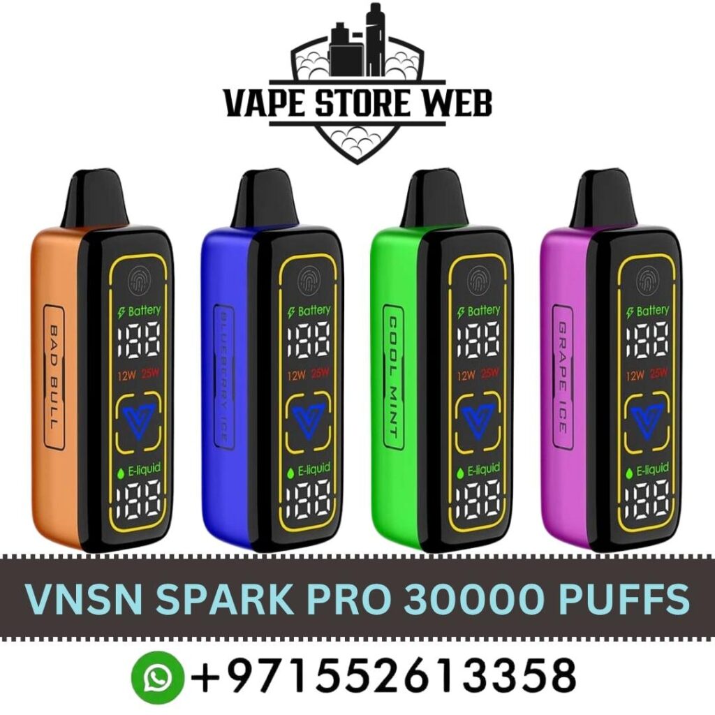 VNSN full range guide: VNSN Spark Pro 30000 puffs disposable vape