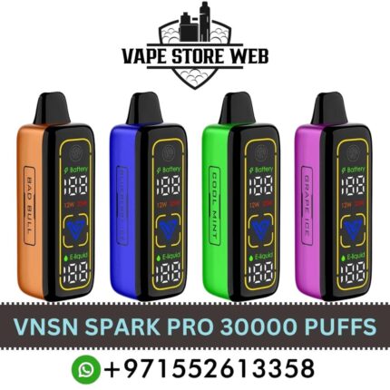VNSN Spark Pro 30k Puffs Disposable Vape in Dubai