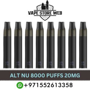 Alt Nu 8000 Puffs 20mg Disposable Vape In Dubai