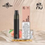 alt nu 8000 puffs 20mg disposable vape peach ice