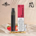 alt nu 8000 puffs 20mg disposable vape strawberry ice
