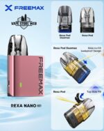 freemax rexa nano pod kit in dubai 1