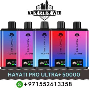 Hayati Pro Ultra+ 50000 Puffs Disposable Vape In Dubai