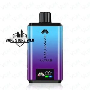 Hayati Pro Ultra 50000 Puffs Disposable Vape In Dubai Blackcurrant Cotton K Blue Raspberry