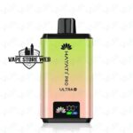 hayati pro ultra 50000 puffs disposable vape in dubai kiwi banana straw banana