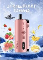 hqd glaze plus 12000 disposable vape strawberry banana
