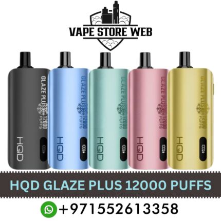 hqd glaze plus 12000 puffs disposable vape in dubai