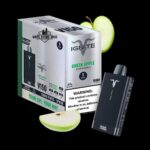 ignite v150 15000 puffs disposable vape in dubai green apple