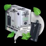 ignite v150 15000 puffs disposable vape in dubai peppermint and cream