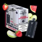 ignite v150 15000 puffs disposable vape in dubai strawberry apple watermelon
