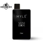 myle mini box 1500 puffs 20mg disposable vape in dubai clear
