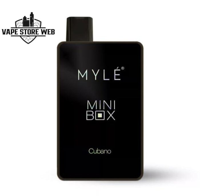 myle mini box 1500 puffs 20mg disposable vape in dubai cubano