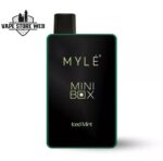 myle mini box 1500 puffs 20mg disposable vape in dubai iced mint