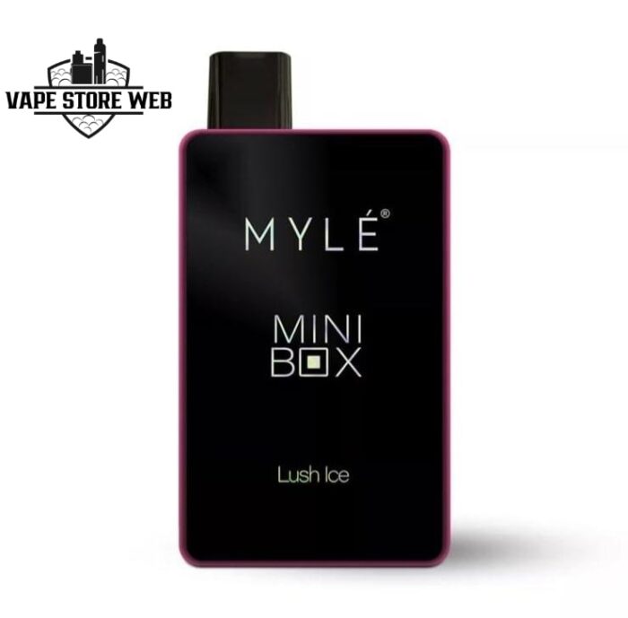 myle mini box 1500 puffs 20mg disposable vape in dubai lush ice