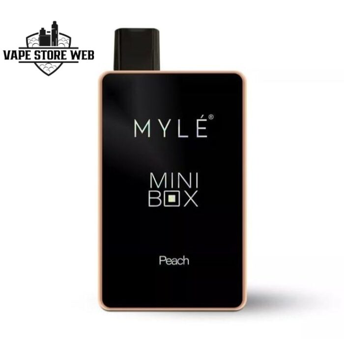 myle mini box 1500 puffs 20mg disposable vape in dubai peach