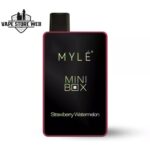 myle mini box 1500 puffs 20mg disposable vape in dubai strawberry watermelon