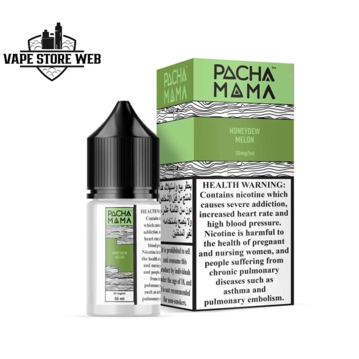 pacha mama 30ml 20mg saltnic in dubai honeydew melon