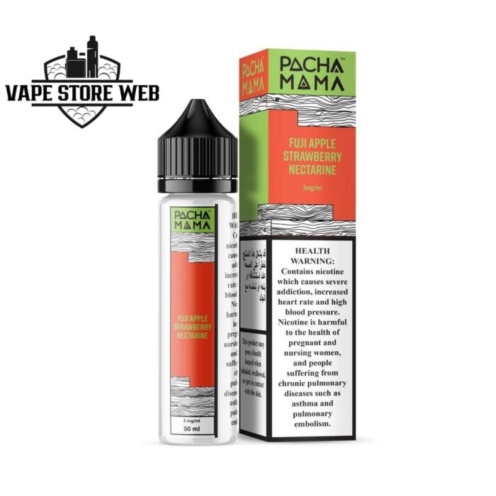 pacha mama 50ml 3mg saltnic in dubai fuji apple strawberry nectarine