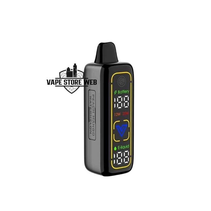 vnsn spark pro 30k puffs disposable vape in dubai peach mango watermelon