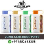 Vozol Star 40k Puffs 50mg disposable vape in dubai