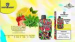 HYPERJOY Limited Edition 10000 Puffs Disposable Vape In UAE strawberry lemon mint