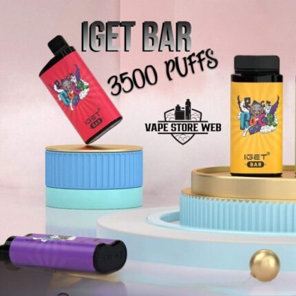 Iget Bar 3500 puffs disposable vape in dubai