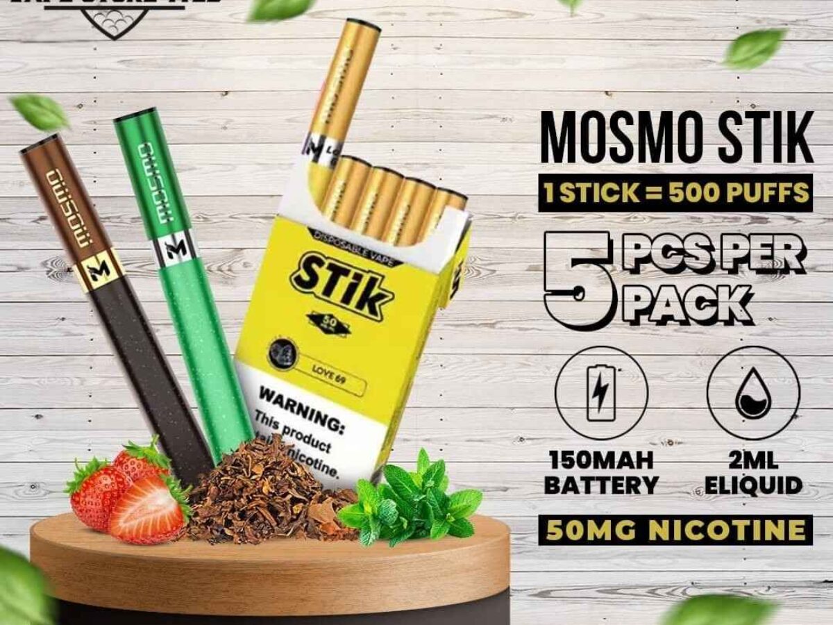 Mosmo Stik 50mg Disposable Vape in Dubai | Vapes Dubai Store