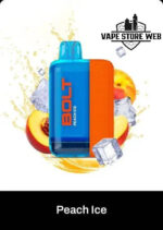 Nasty Bolt Hyperbeast 50k puffs in Dubai Peach Ice