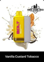 Nasty Bolt Hyperbeast 50k puffs in Dubai Vanilla Custard Tobacco