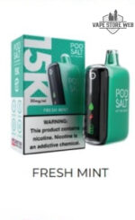 Pod Salt 15k Disposable Vape in Dubai fresh mint