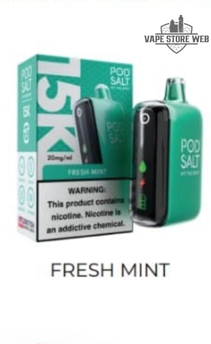 Pod Salt 15k Disposable Vape in Dubai fresh mint