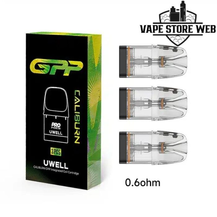 Uwell Caliburn GPP Replacement Pods 0.6 ohm