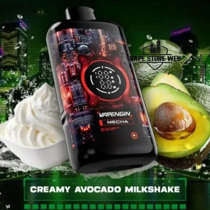 VAPENGIN Meacha 50000 Puffs Disposable Vape kit In UAE creamy avocado milkshake