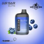 air bar elite 12000 puffs disposable vape in dubai blueberry