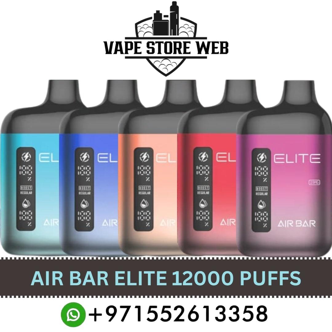 air bar elite 12000 puffs disposable vape in dubai
