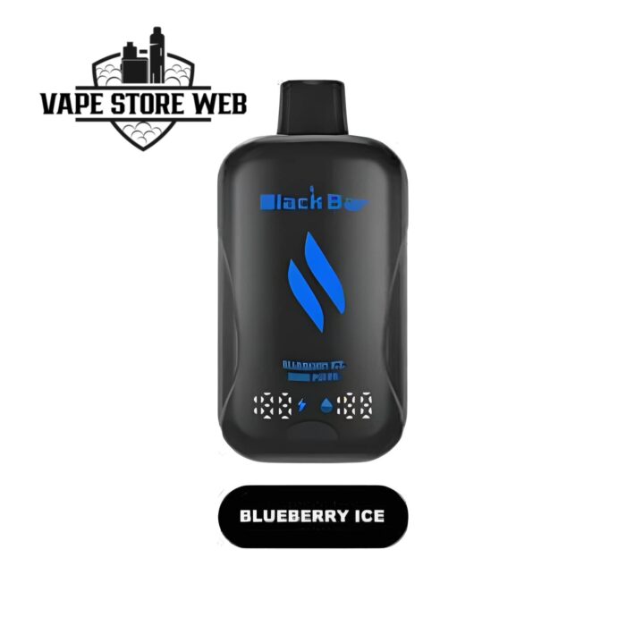 black bar 30000 puffs disposable vape in dubai blueberry ice