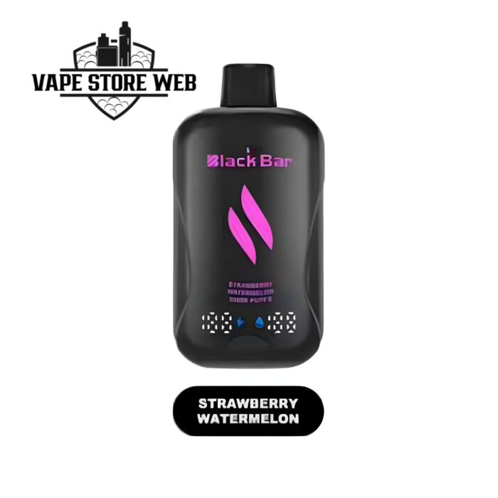 black bar 30000 puffs disposable vape in dubai strawberry watermelon